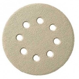 KlingsporSchuurpapierRond125Klitteband8Gaten5stP60