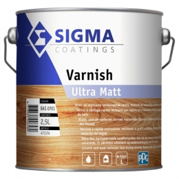SigmaVarnishUltraMatt-OpKleurGemengd-25L