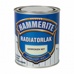 HammeriteRadiatorlakHoogglans-GebrokenWit-075L