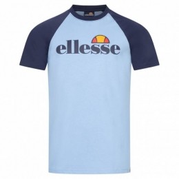 ellessePiaveRaglanHerenT-shirtSBS07393-NavyLichtblauw