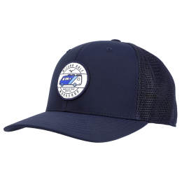 MizunoGolfWorkshopTruckerHatNavyDamesHerenMaatOneSize