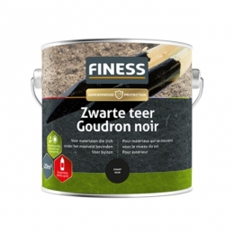 FinessTeer-Zwart-075L