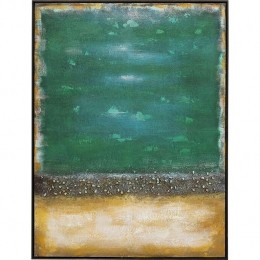 SchilderijVistagroen90x120cmKareDesign