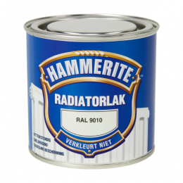 HammeriteRadiatorlakHoogglans-ZuiverWit-250ml