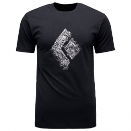 BlackDiamond-EngineeredDiamondSSTee-T-shirtmaatXLzwart