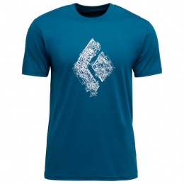 BlackDiamond-EngineeredDiamondSSTee-T-shirtmaatSblauw