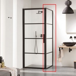 SealskinSOHOzijwand50x210cmmatzwart