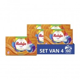 4xRobijnWascapsules3-in-1Color15stuks