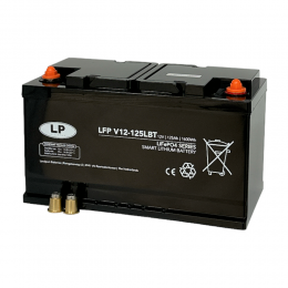 LandportLPSMARTLithiumaccuLFPV12-125LBTLiFePo412volt125Ah1600Wh