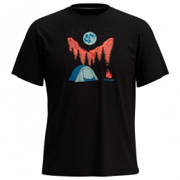 Smartwool-NightCampGraphicTee-MerinoshirtmaatSzwart