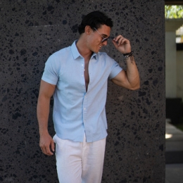 OverhemdKorteMouwTHEADBRUCE