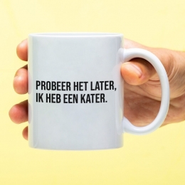 MokProbeerhetlaterikhebeenkater