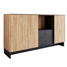 MeubellaDressoirNigel-Eiken-150cm