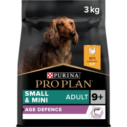 3xProPlanAdult9SmallMiniAgeDefenceKip3kg