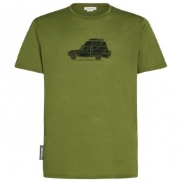 Icebreaker-Merino150TechLiteSSTeeCosyCamper-MerinoshirtmaatLolijfgroen