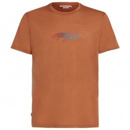 Icebreaker-Merino150TechLiteSSTeeSlimeySalamander-MerinoshirtmaatSoranje
