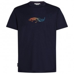 Icebreaker-Merino150TechLiteSSTeeSlimeySalamander-MerinoshirtmaatSblauw