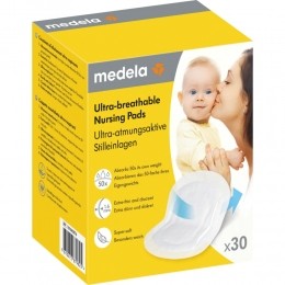 MedelaWegwerpZoogcompressenUltraAdemendExtraDun30stuks