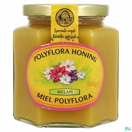 MelapiHoningPolyfloraZacht500g5531Revogan