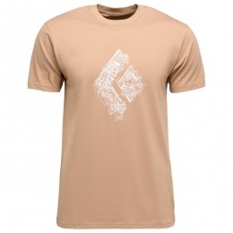 BlackDiamond-EngineeredDiamondSSTee-T-shirtmaatXSbeige