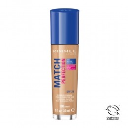3xRimmelMatchPerfectionFoundation100Ivory30ml