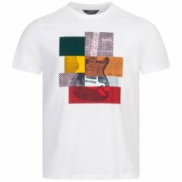 BENSHERMANCroppedGuitarHerenT-shirt0073336WIT