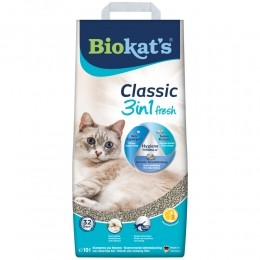 BiokatsKattenbakvullingClassicFreshCottonBlossom10liter