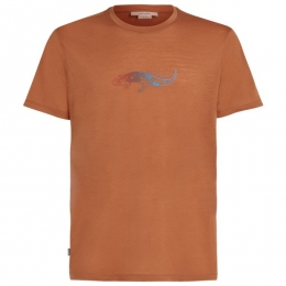 Icebreaker-Merino150TechLiteSSTeeSlimeySalamander-MerinoshirtmaatSoranje