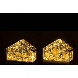 J-LinedecoratieHuisBomenDieren-glas-goud-LED-2stuks