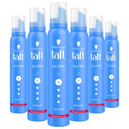 6xTaftMousseUltraStrong200ml