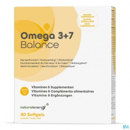 NaturalEnergyOmega37Balance40Capsules
