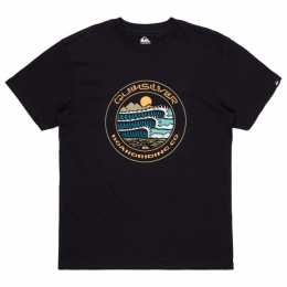 Quiksilver-EVThreeSeasSS-T-shirtmaatMzwart