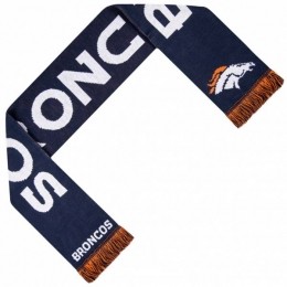 DenverBroncosNFLWordmarkScarfFansjaalSVNF16WMDB