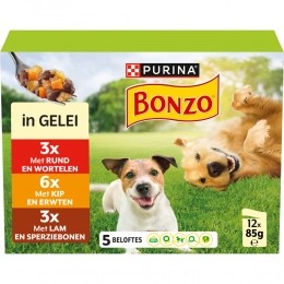 4xBonzoPouchinGeleiMultipack12x85gr