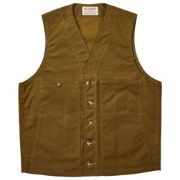 Filson-OilTinClothVest-WindstoppermaatLbruin