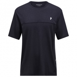 PeakPerformance-TrailWoolBlendSS-MerinoshirtmaatSzwartblauw