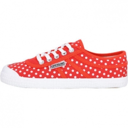 SneakersKawasakiPolkaCanvasShoe5030CherryTomato