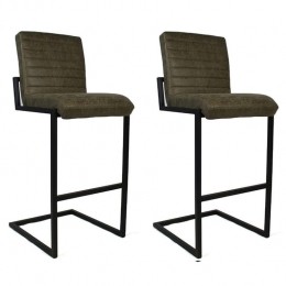 Bronx71IndustrilebarkrukBlockolijfgroeneco-leer79cm-