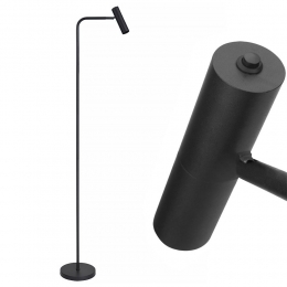 FreelightVloerlampUndici1lichtsH135cmzwart