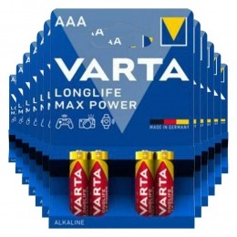 12xVartaLonglifeMaxPowerAlkalineBatterijenAAA4stuks