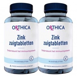 GratisVerzending2xOrthicaZinkZuigtabletten90tabletten
