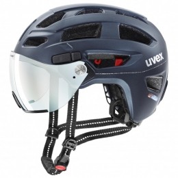 Uvex-FinaleVisorVario-Fietshelmmaat52-57cmgrijs