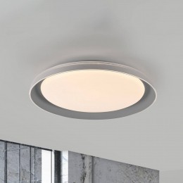 JUSTLIGHTGmbHJUSTLIGHTSatiplafondlampkunststofgrijs