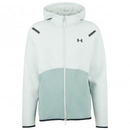UnderArmour-UnstoppableFleeceFZHoodieEU-FleecevestmaatXLwitgrijs