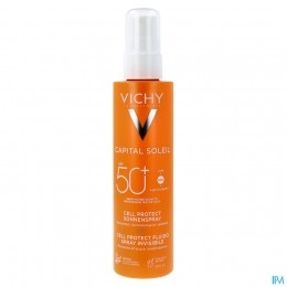VichyCapitalSoleilCellProtectWaterFluidSprayWaterResistantSPF50200ml