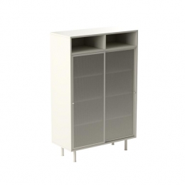 NordicHomeSadiewandkast140cm-grijsbeige