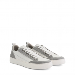 TravelinaposMen-Sneakerlow-Wit-Grijs-Maat44