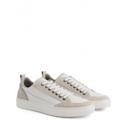 TravelinaposMen-Sneakerlow-Wit-Zand-Maat43