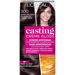 3xLOralCastingCrmeGlossSemi-PermanenteHaarkleuring300Donkerbruin