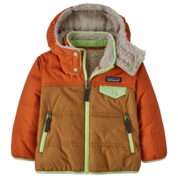 Patagonia-BabyReversibleTribblesHoody-Winterjackmaat3-6Monthsbruin
